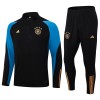 Duitsland Trainings Sweatshirt Pak Quarter-zip 2023-24 Zwarte - Heren